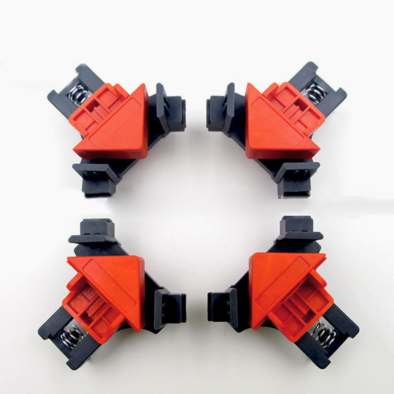 Woodworking right angle clip 90-degree holder by My Store, shown from the side