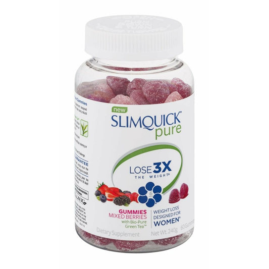 Slimquick Pure Gummies  Mixed Berries 60Ct