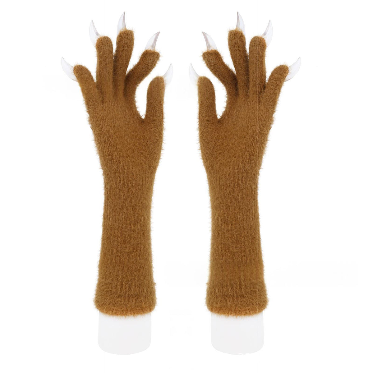 Halloween silicone meat mat long gloves in black, showing extended heat-resistant cooking gloves.