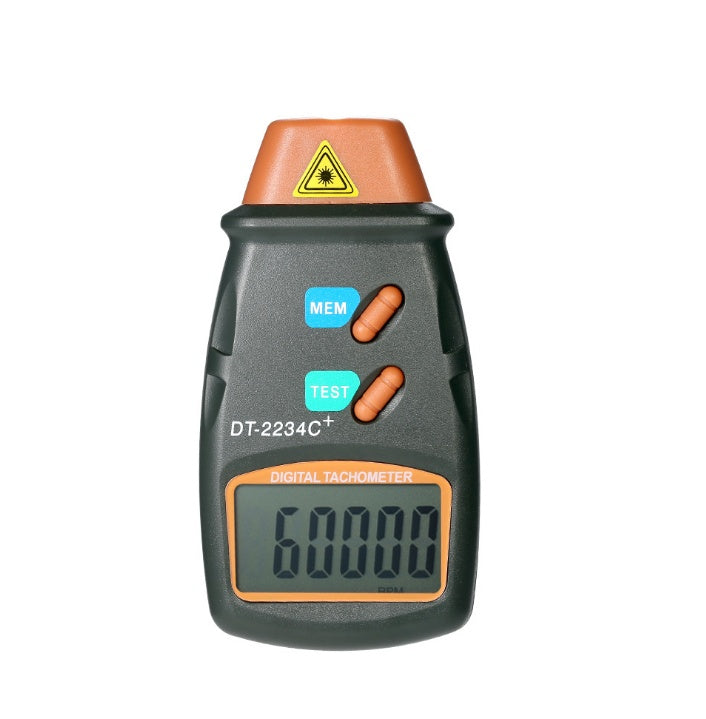 Digital tachometer by My Store showing a compact instrument display