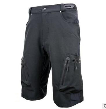 Outdoor cycling outwear shorts in black by My Store