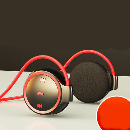 Bluetooth bone conduction headphones with handsfree call headset design in black My Store style