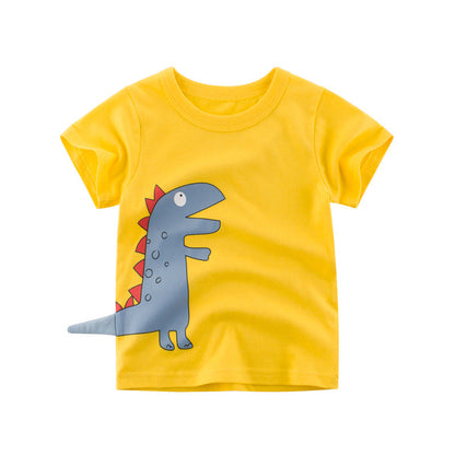 Dinosaur kids T-shirt featuring a colorful dinosaur graphic on soft fabric