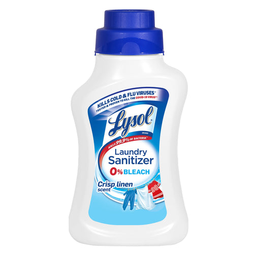 Lysol Laundry Sanitizer Additive, Kills 99.9% of Bacteria, Crisp Linen – 41 fl oz