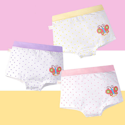 Children's cotton cartoon underwear in colorful playful prints