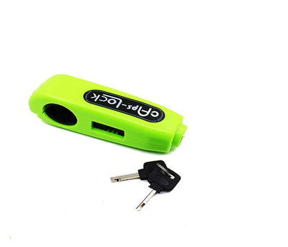 Caps motorcycle and scooter security lock, durable metal anti-theft lock for two-wheelers