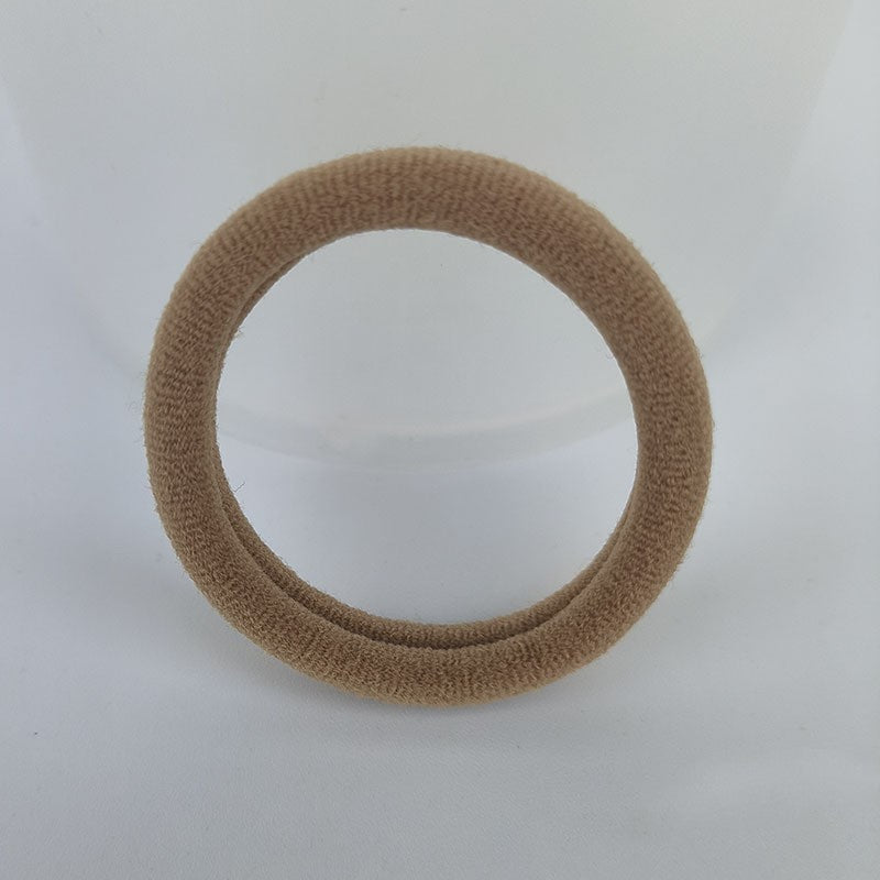 Bulk veggie ring head rope, Korean version, coiled braided rope accessory on white background