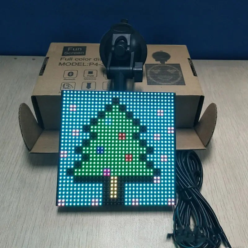 Bluetooth Car LED Display Full Color