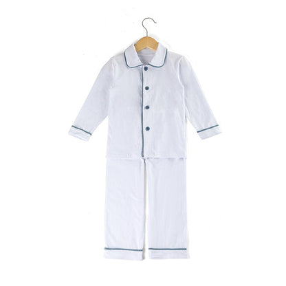 Red soft cotton classic children's Christmas clothing, solid color design by My Store