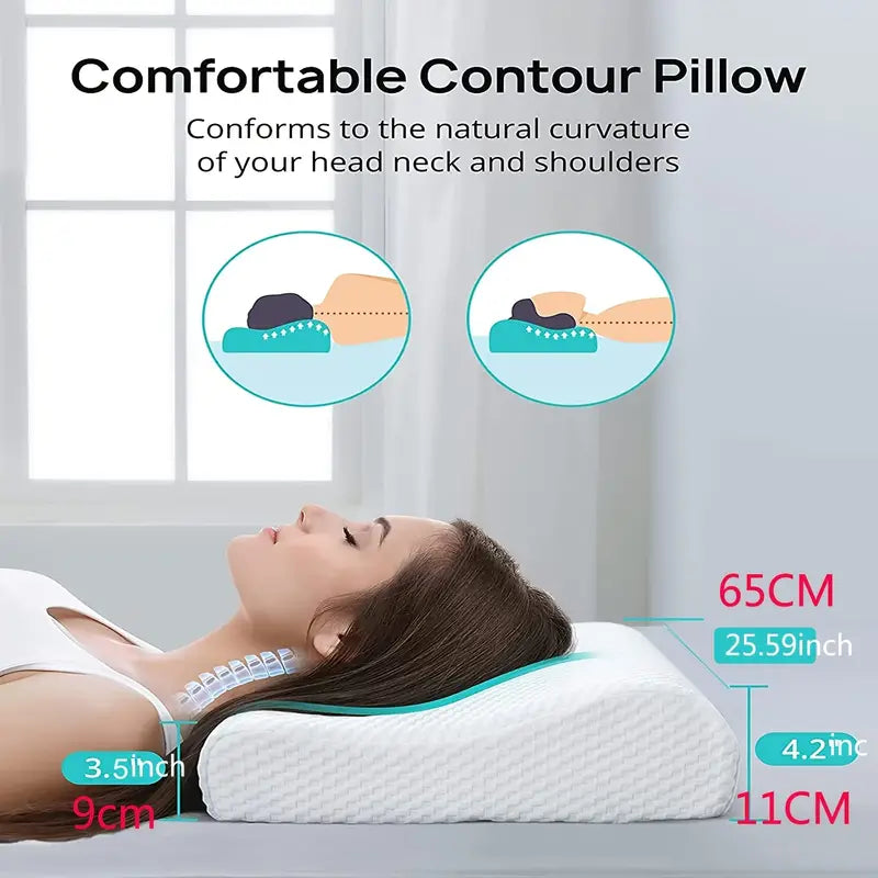ComfortAlign Memory Foam Pillow