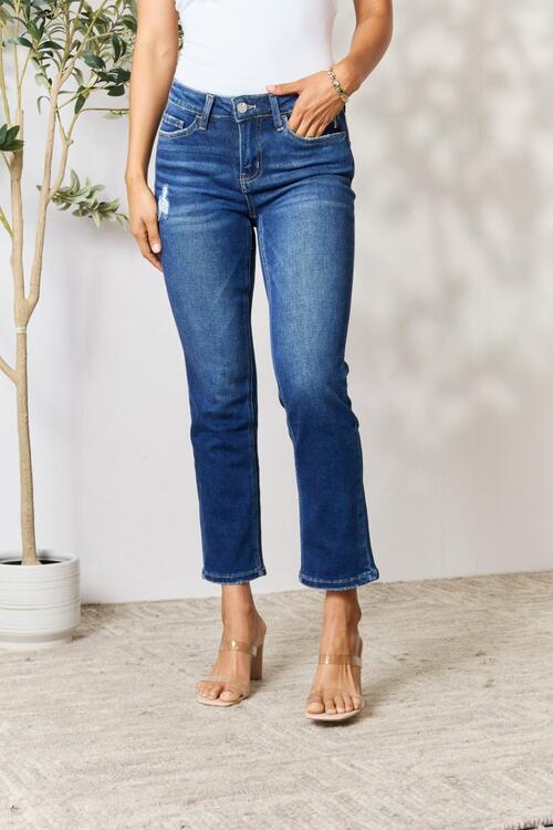 Rugged Crop Jeans