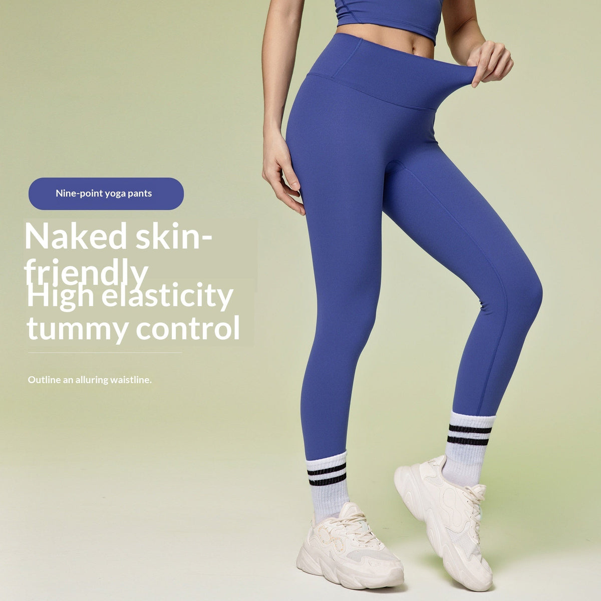 Nude Feel high waist hip lift yoga pants in a smooth, sculpting design
