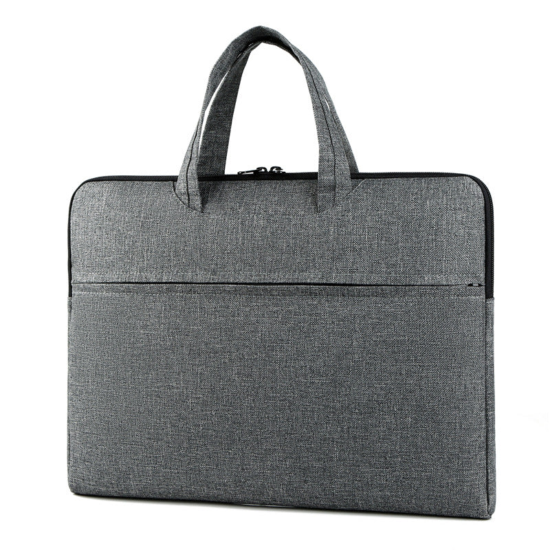 Business computer bag for men and women, simple portable laptop bag in a professional design