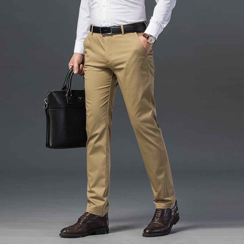 Autumn Trendy Versatile Casual Trousers by My Store, shown in a relaxed everyday style