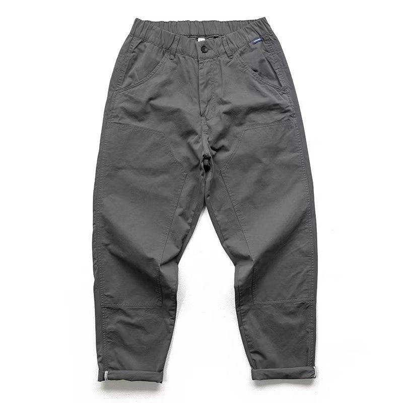 Men's stylish casual loose-fitting slim-fit pants in a modern design