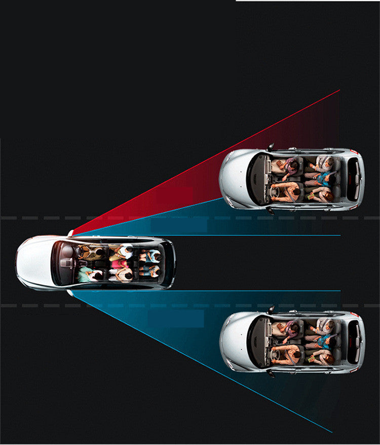 Rotating rearview mirror blind spot mirror by My Store, adjustable round convex design