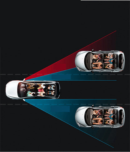 Rotating rearview mirror blind spot mirror by My Store, adjustable round convex design