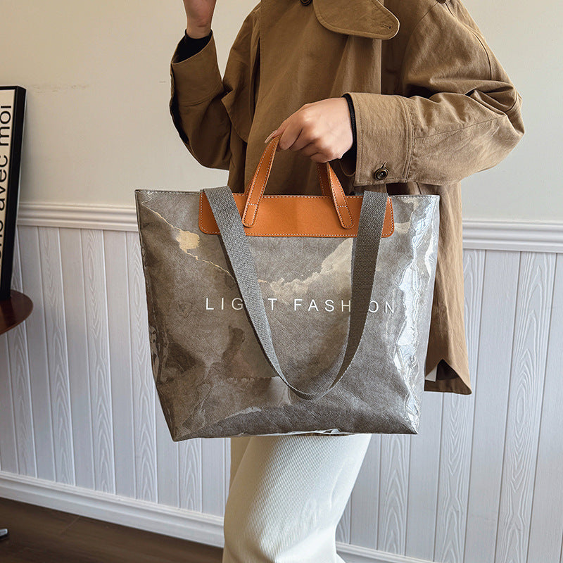 Casual commuter shoulder crossbody bag with adjustable strap and compact design