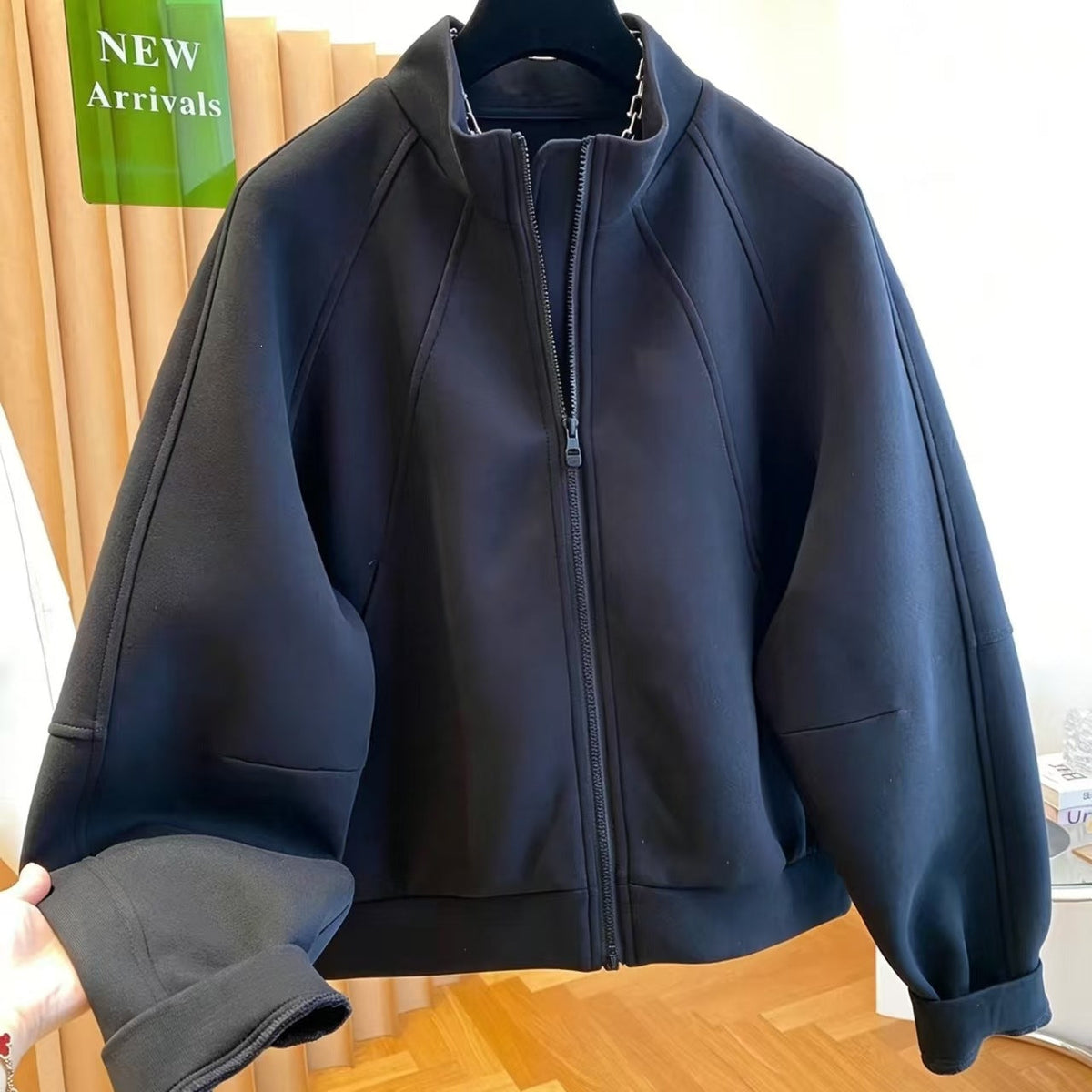 Relaxed airy commuter-style tailored jacket by My Store in a clean, versatile design