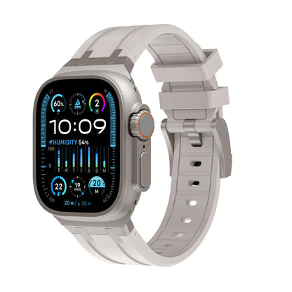 Liquid silicone trendy strap by My Store, flexible close-up product view