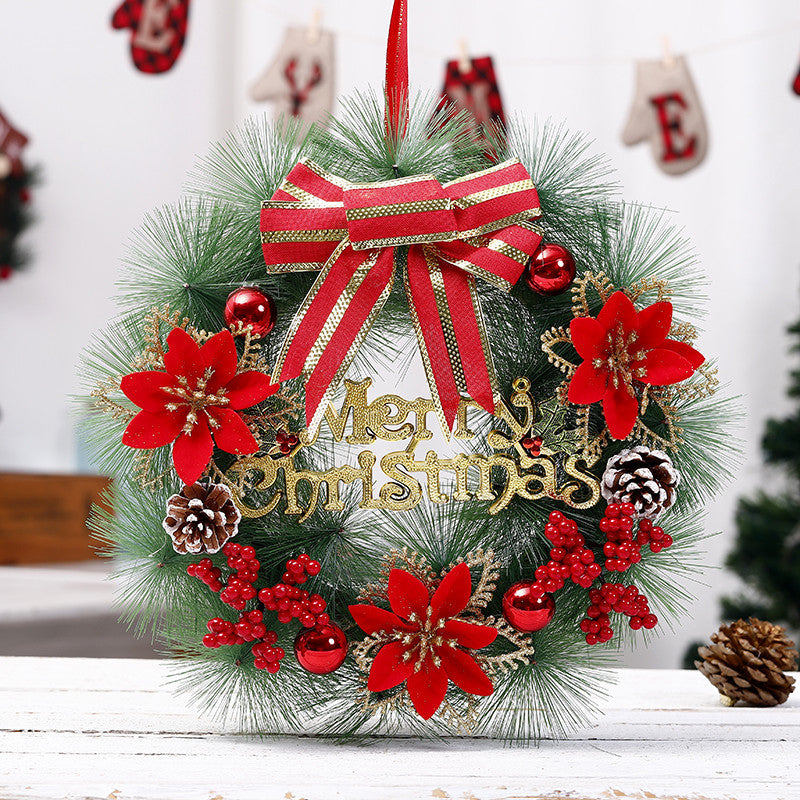 Christmas decorations creative gifts, ornate Christmas wreath ornament by My Store