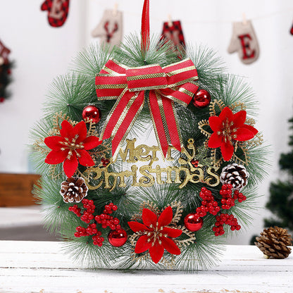 Christmas decorations creative gifts, ornate Christmas wreath ornament by My Store