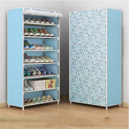 Dormitory dustproof shoe rack, small mini space-saving organizer by My Store