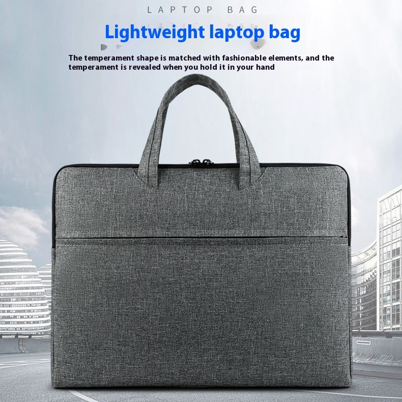 Business computer bag for men and women, simple portable design