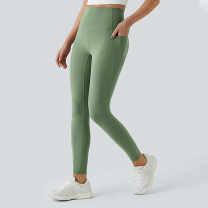 High waist hip lift yoga pants for women by My Store, showing a fitted stretch design