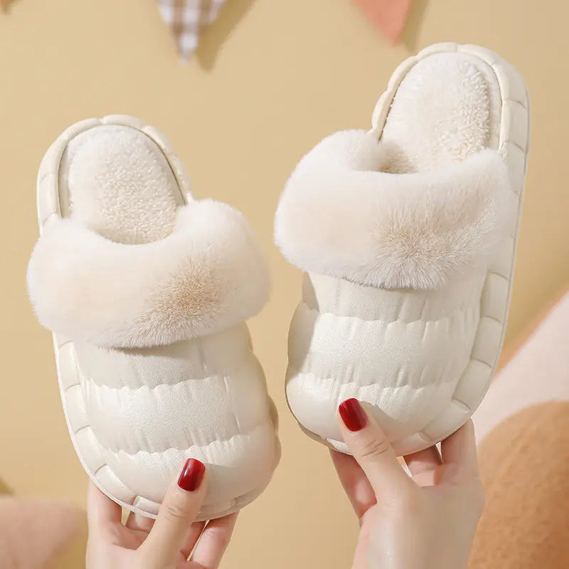 Winter Waterproof Non-slip Detachable Slippers for Kids