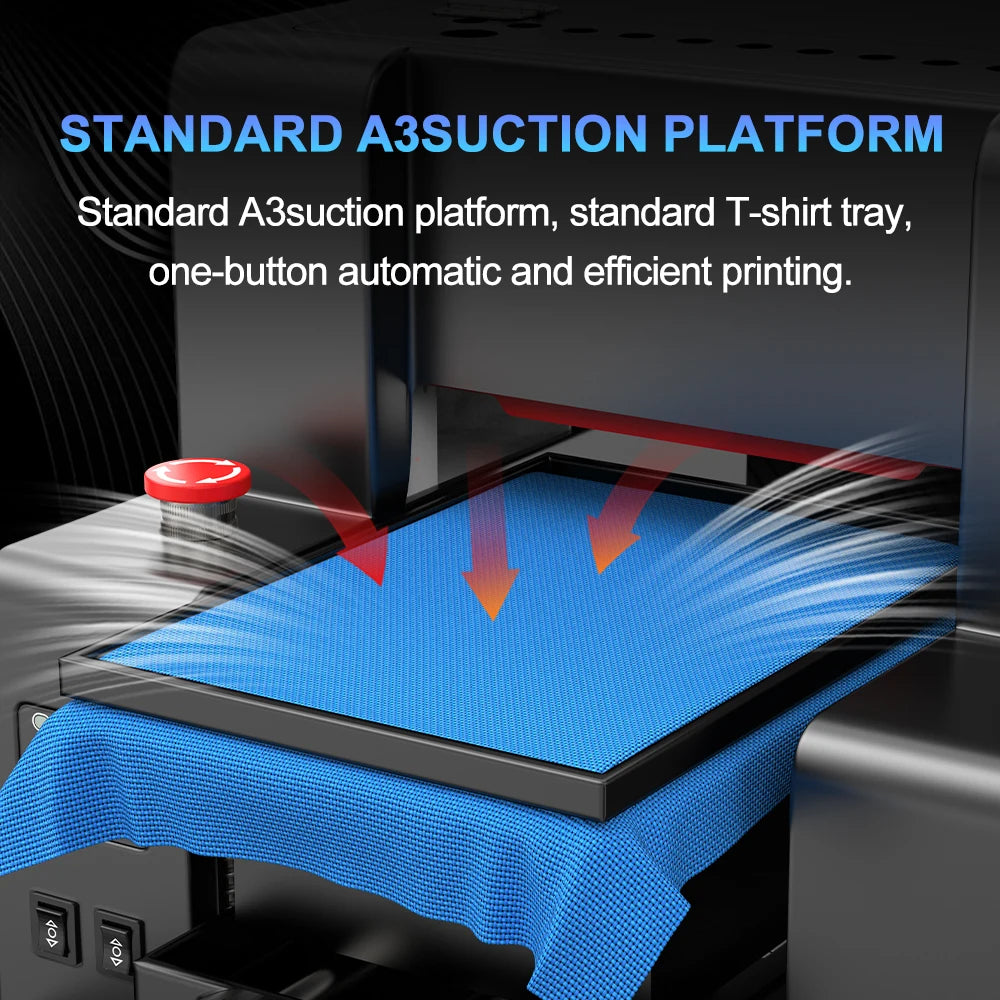 A3 DTG Printer impresora A4 L805 DTG Flatbed Printer Direct Print to Clothes Printing Machine A3 DTG Direct to Garment Printer