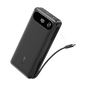 Anker Power Bank 20K with 87W output and built-in USB-C cable, portable rechargeable battery pack for devices.