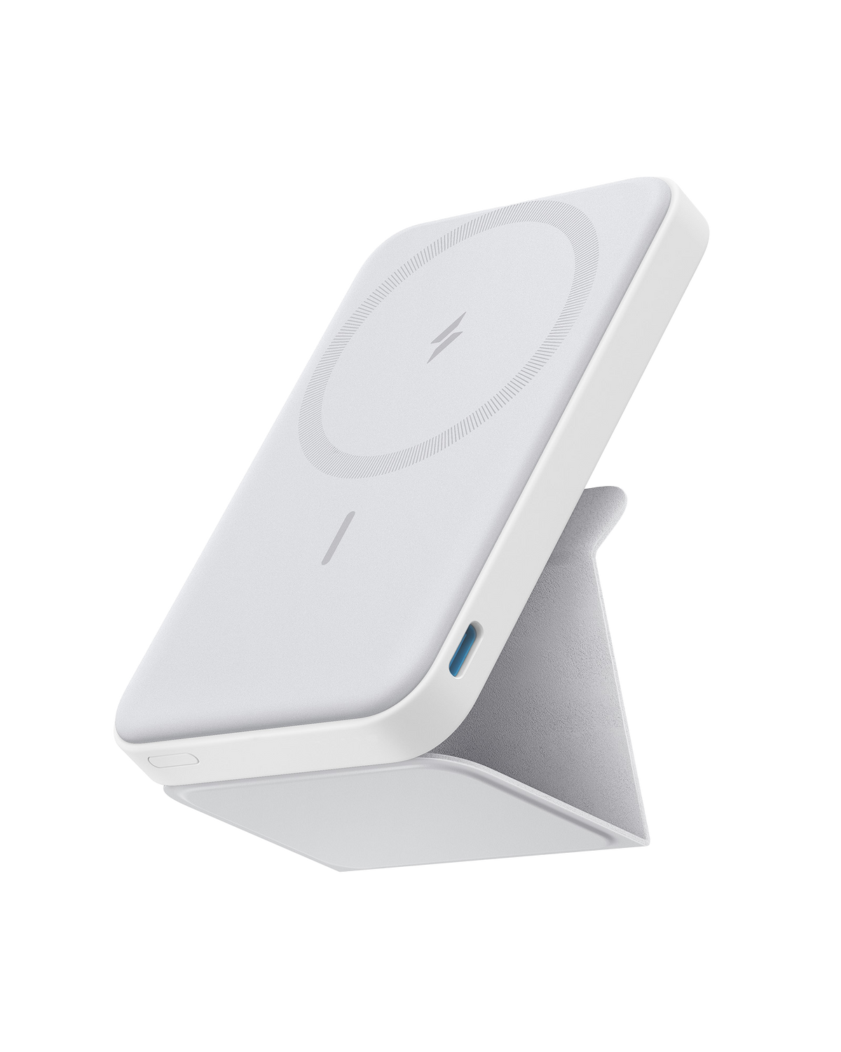 Anker 622 Magnetic Battery MagGo for wireless charging, showing the compact, sleek black power bank with magnetic attachment feature.
