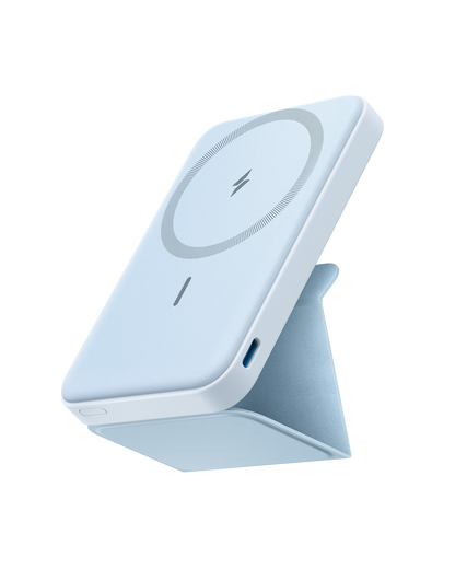 Anker 622 MagGo magnetic battery pack for charging, featuring a sleek black design with magnetic attachment for compatible devices.