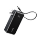 Anker Power Bank 10K Fusion with built-in cable, portable external battery for charging devices on the go.