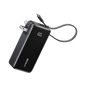 Anker Power Bank 10K with built-in Fusion cable, compact portable charger for smartphones and devices.