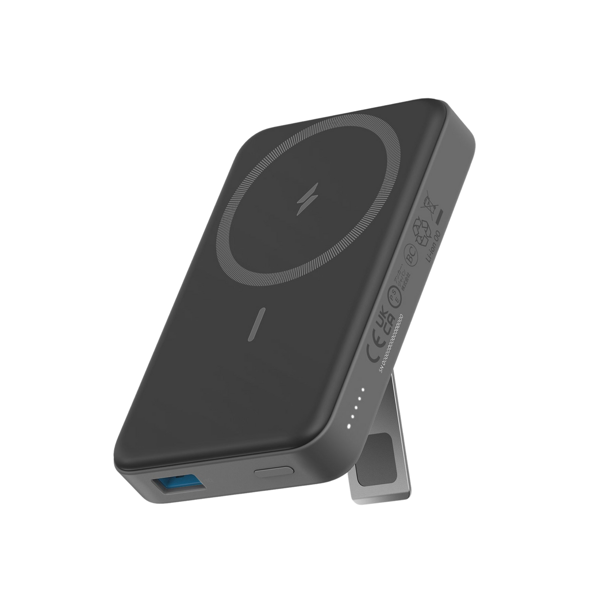 Anker 633 Magnetic Battery charging device with magnetic connection, compact portable power source for compatible devices.