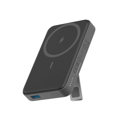 Anker 633 Magnetic Battery charging device with magnetic connection, compact portable power source for compatible devices.