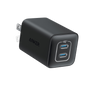 Anker 523 Nano 3 47W charger with compact design and USB-C port, ideal for fast charging devices.