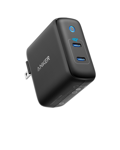 Anker 324 40W charging-only USB-C wall charger with compact design and sleek white finish.