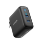 Anker 324 40W charging-only USB-C wall charger with compact design and sleek white finish.
