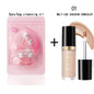 Blushimmer Lakerain 5-color waterproof concealer palette with matte high coverage for acne scars and dark circles.