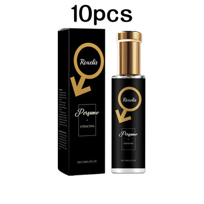 Roxelis 30ml men's pheromone perfume by Blushimmer featuring cedar fragrance and romantic, fresh scent for dating and flirting.