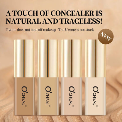 Blushimmer Ocheal Liquid Concealer in matte finish, high coverage, waterproof formula, 3.5g, with a sleek applicator.