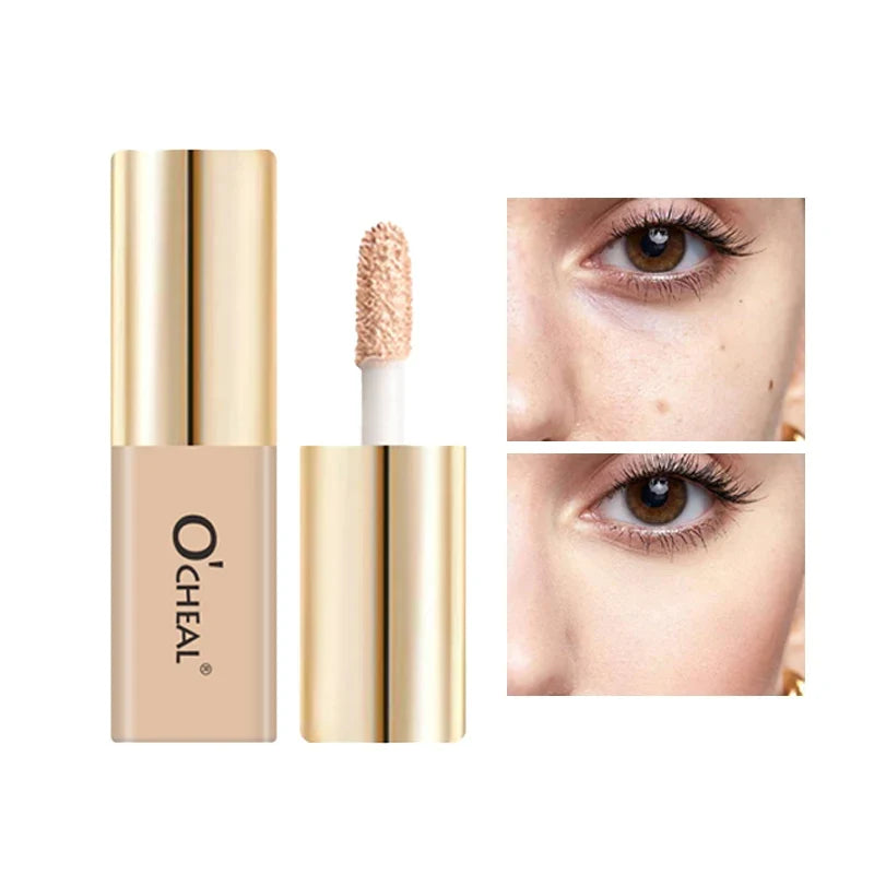 Blushimmer Ocheal Liquid Concealer in matte finish, high coverage, waterproof, 3.5g, shown in sleek packaging.