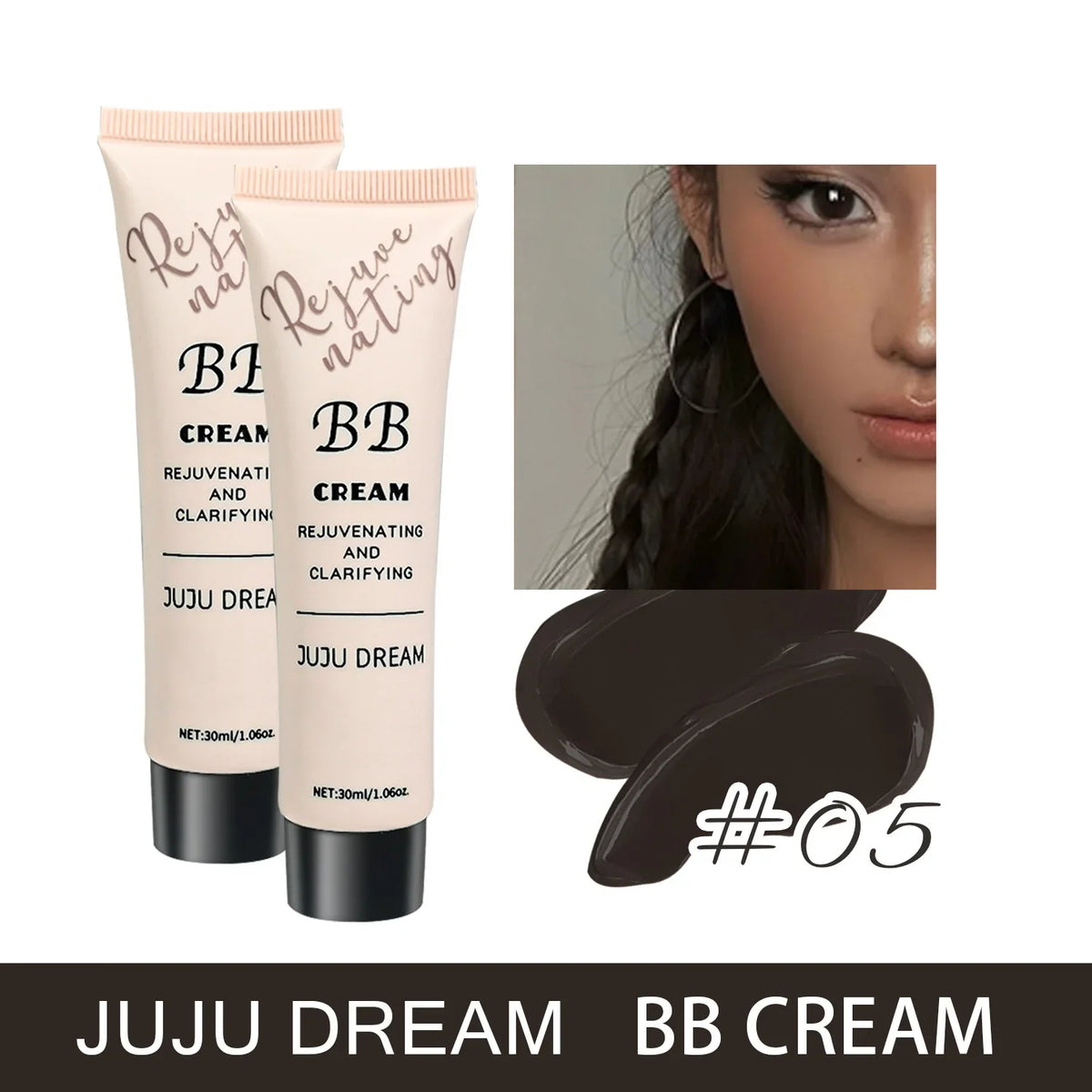 Blushimmer 30ml color correcting BB cream with whitening, brightening, concealer, oil-control, waterproof, unisex skin foundation.