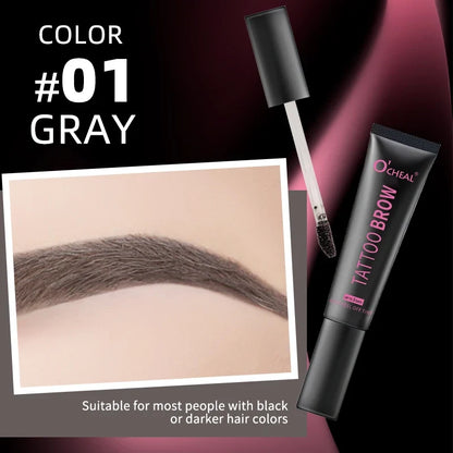 Blushimmer Ocheal eyebrow dye tint kit with waterproof, long-lasting gel and cream for natural eyebrow coloring and enhancement.