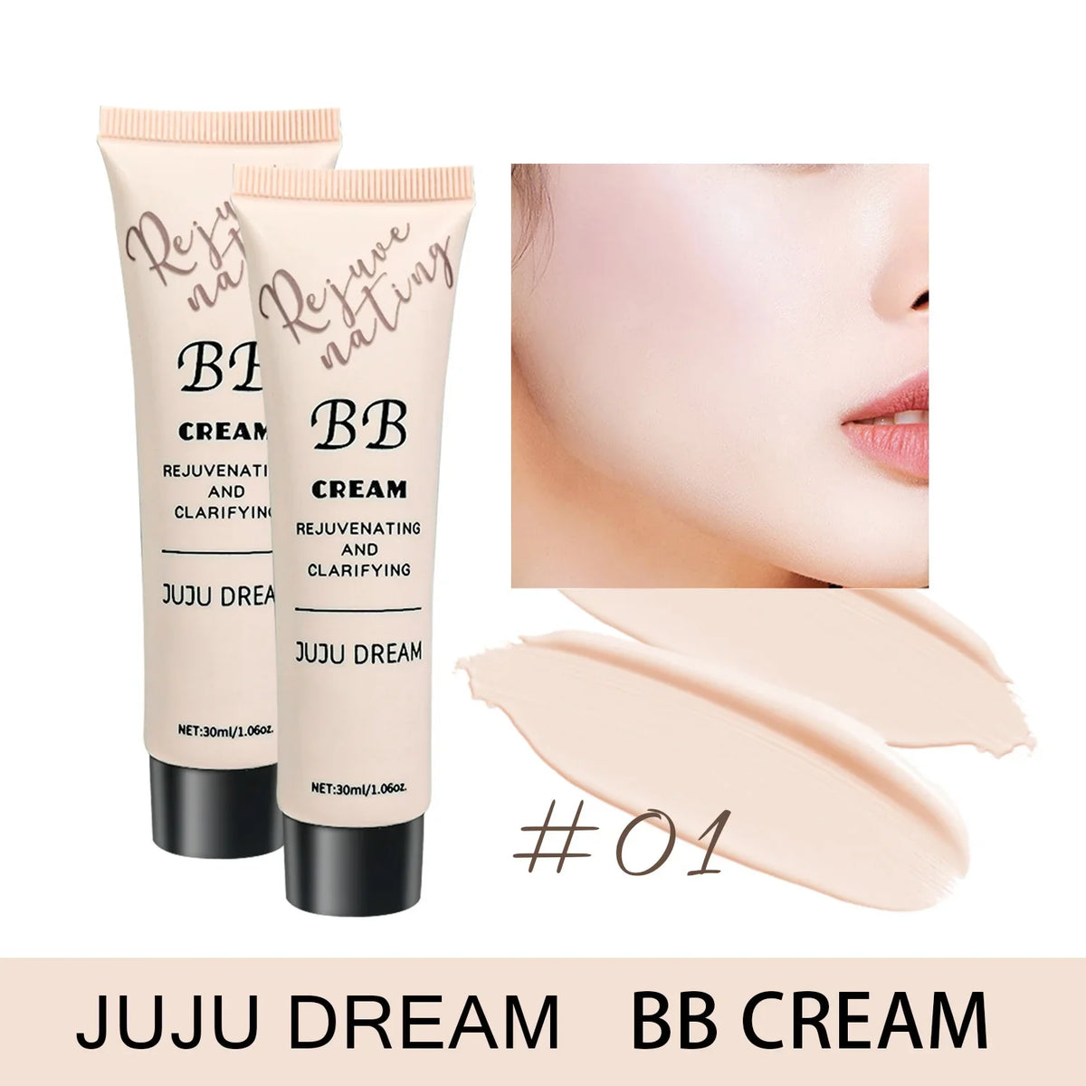 Blushimmer 30ml color correcting BB cream with whitening, brightening, concealer, oil-control, waterproof formula for unisex skin.