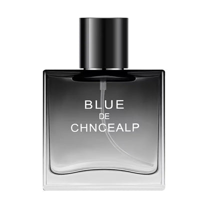Blushimmer men's cologne set with four 1.01 oz bottles featuring fresh lemon scent, long-lasting fragrance, ideal gift for dad or boyfriend