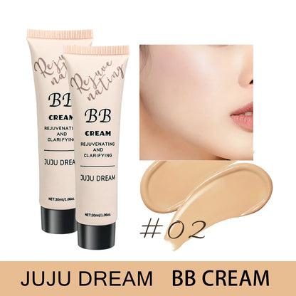 Blushimmer 30ml color correcting BB cream with whitening, brightening, concealer, oil-control, waterproof, unisex skin foundation.